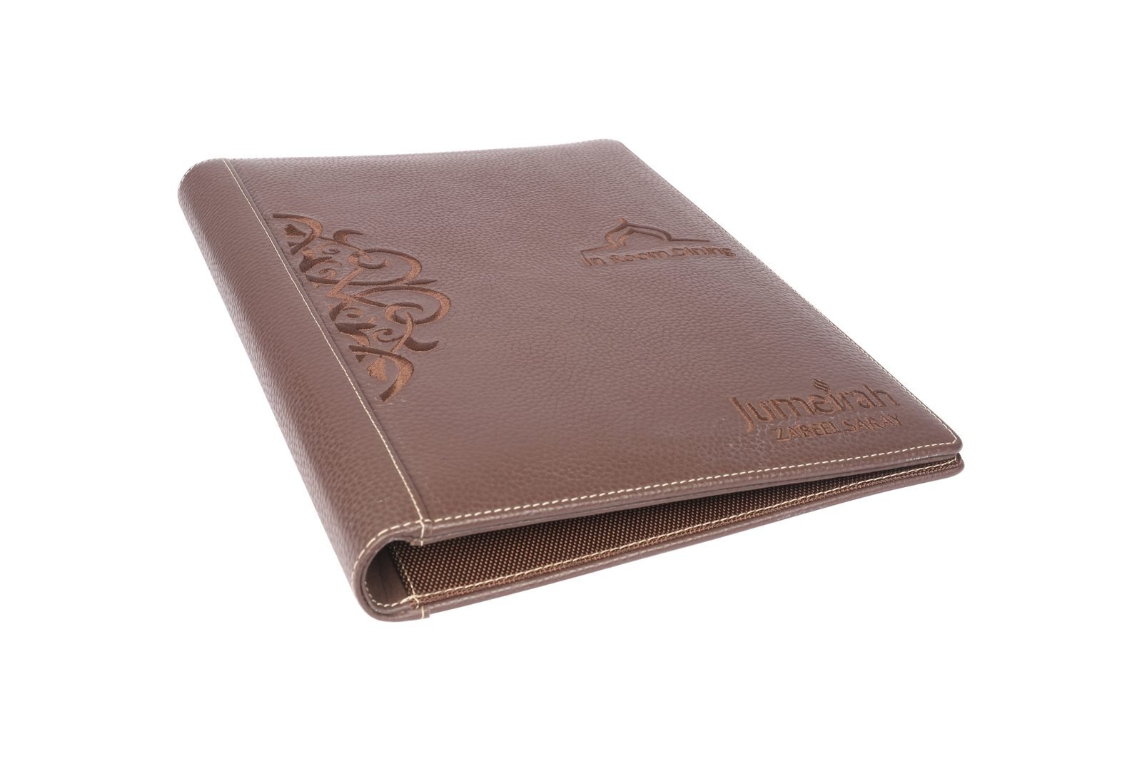 Leather menu folder